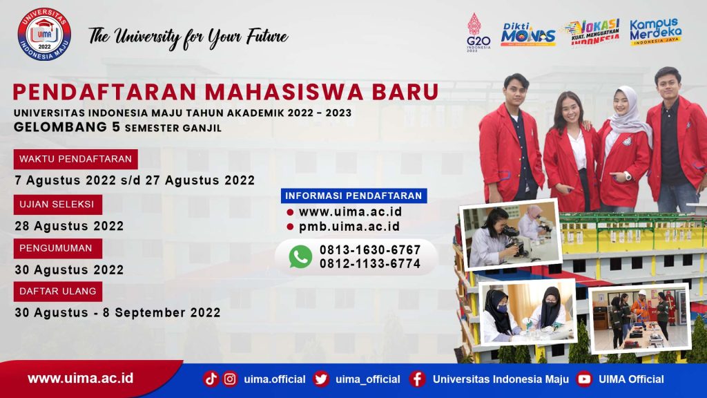 Homepage - Universitas Indonesia Maju (UIMA)